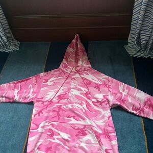 Lil peep Pink Camouflage Men's Hoodie